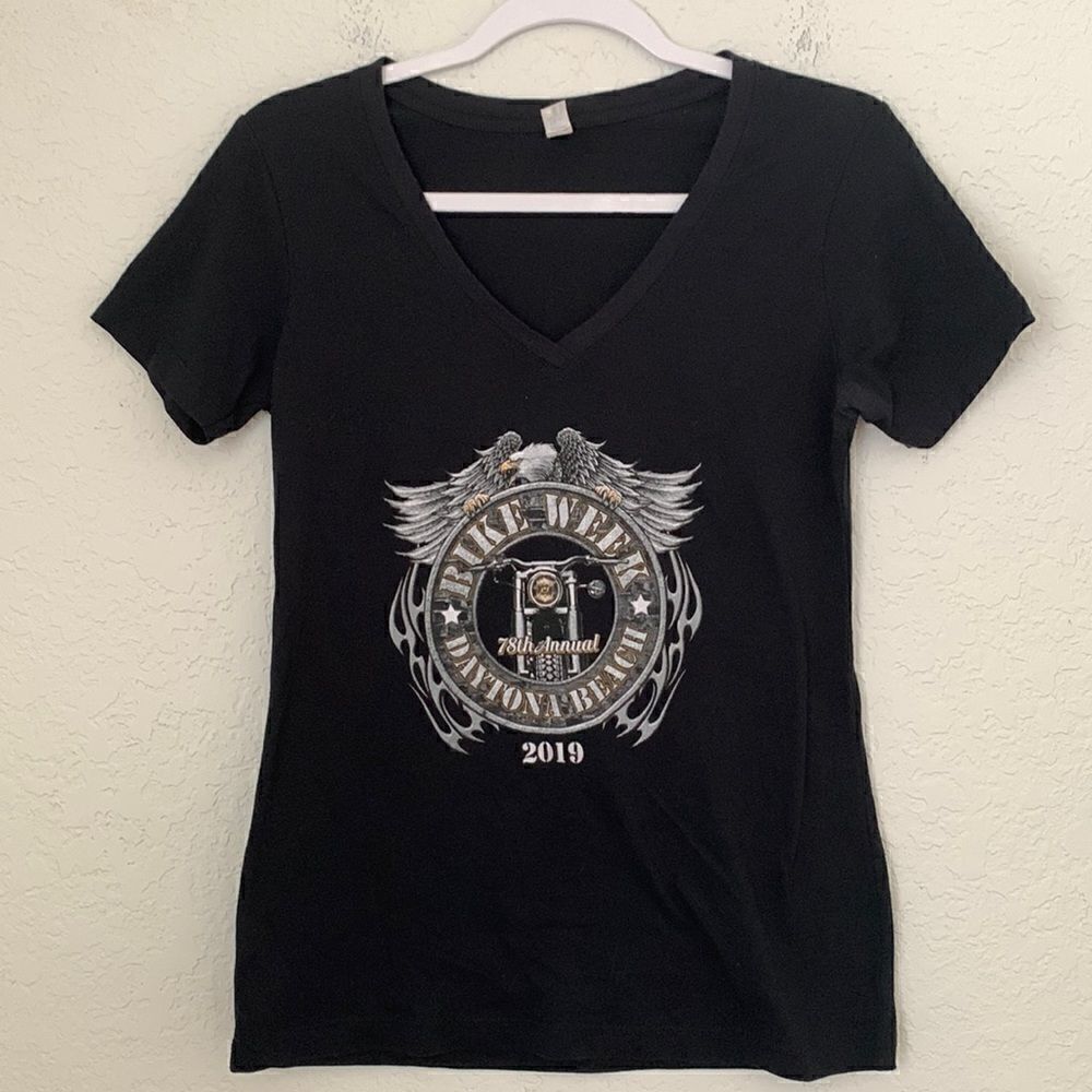 Bike Week 2019 Ideal by Next Level Women’s T- shirt Size M